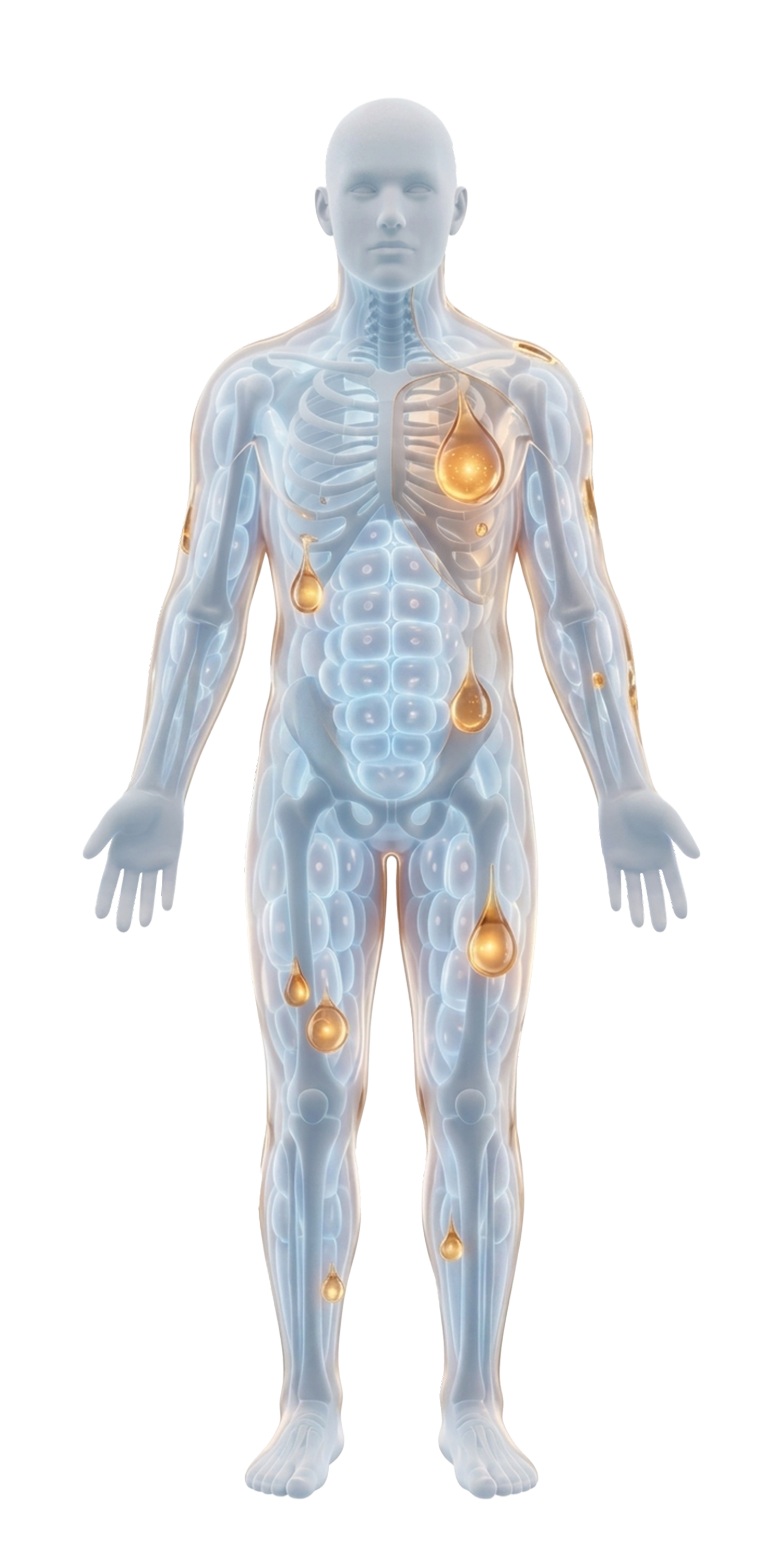 Cross-section illustration of a healthy, intact skin barrier