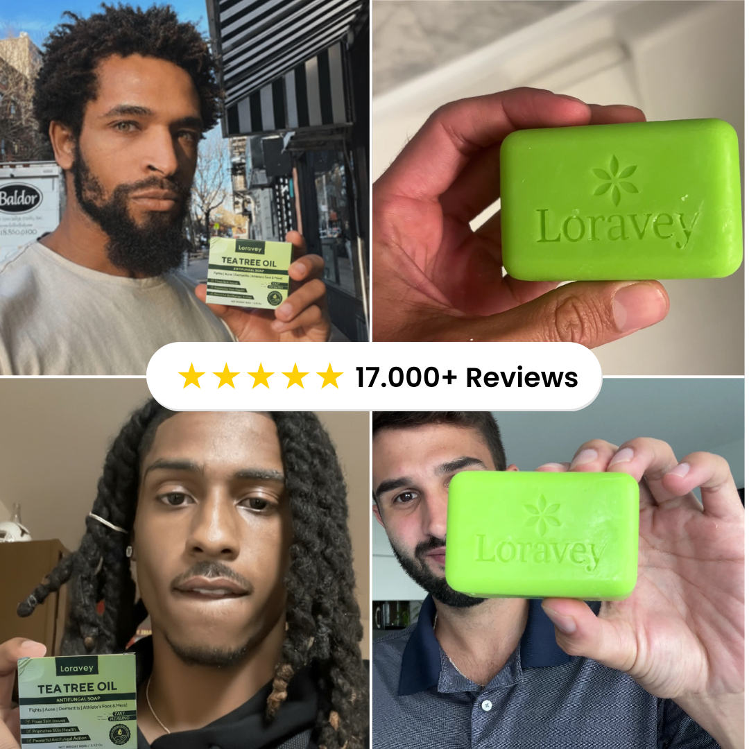 Loravey Anti-Dandruff Shampoo Bar