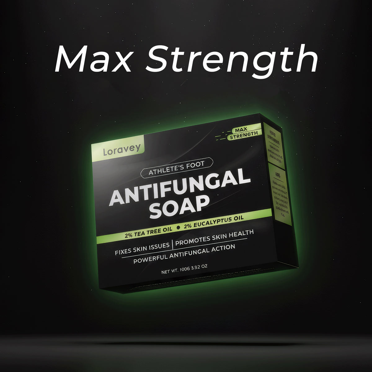 Loravey Maximum Strength Antifungal Soap