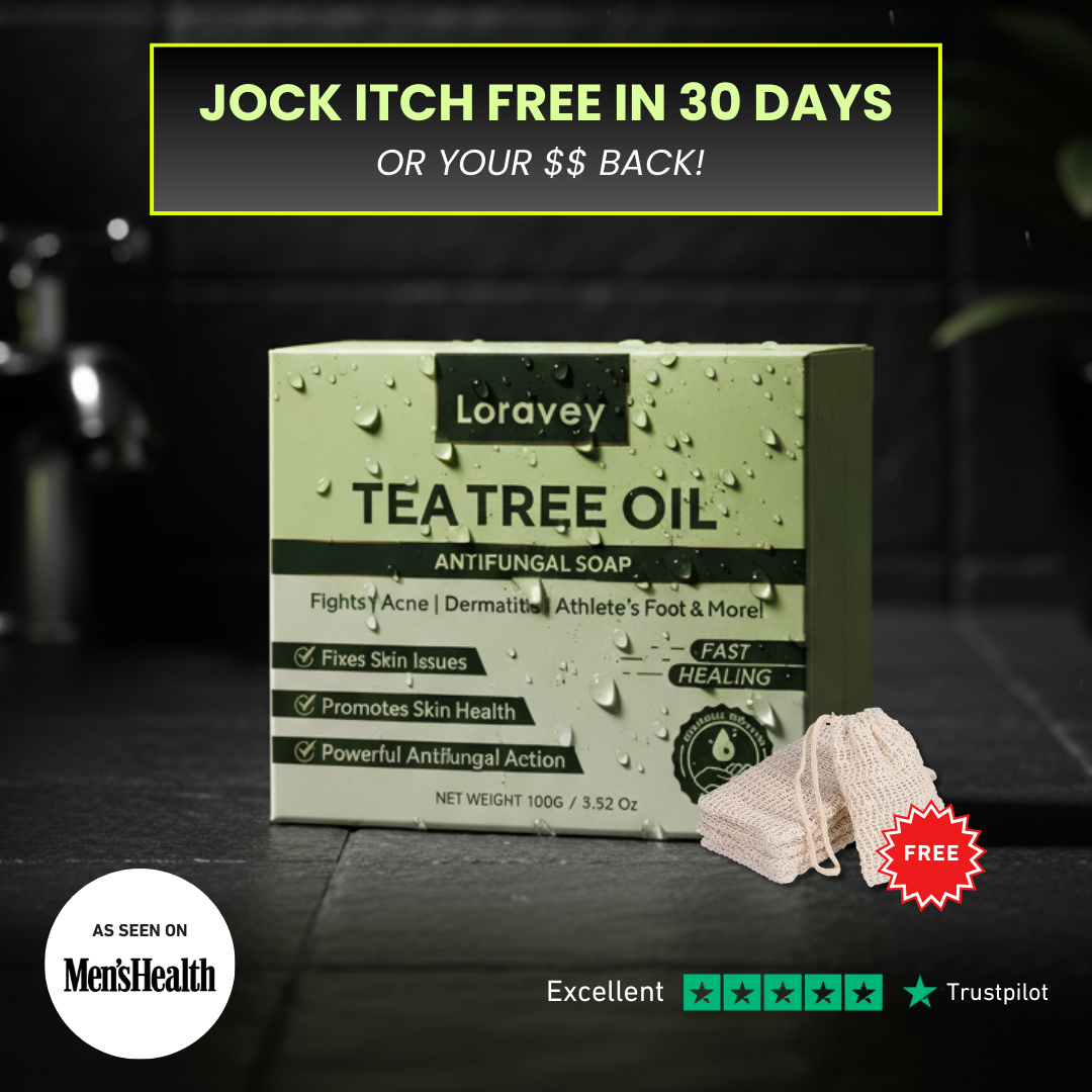 Loravey® Jock Itch Relief Soap Bar