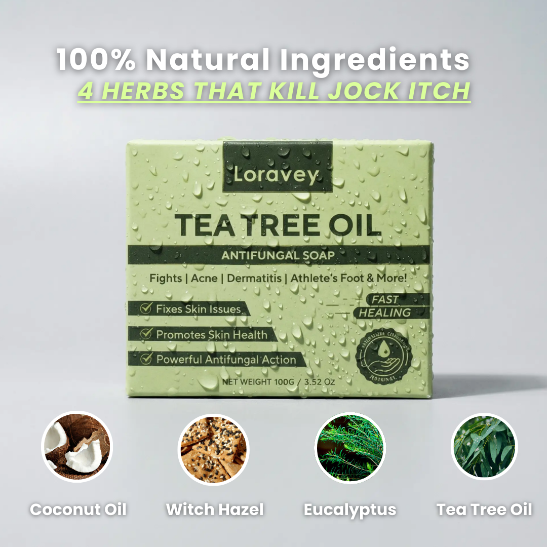 Loravey® Jock Itch Relief Soap Bar