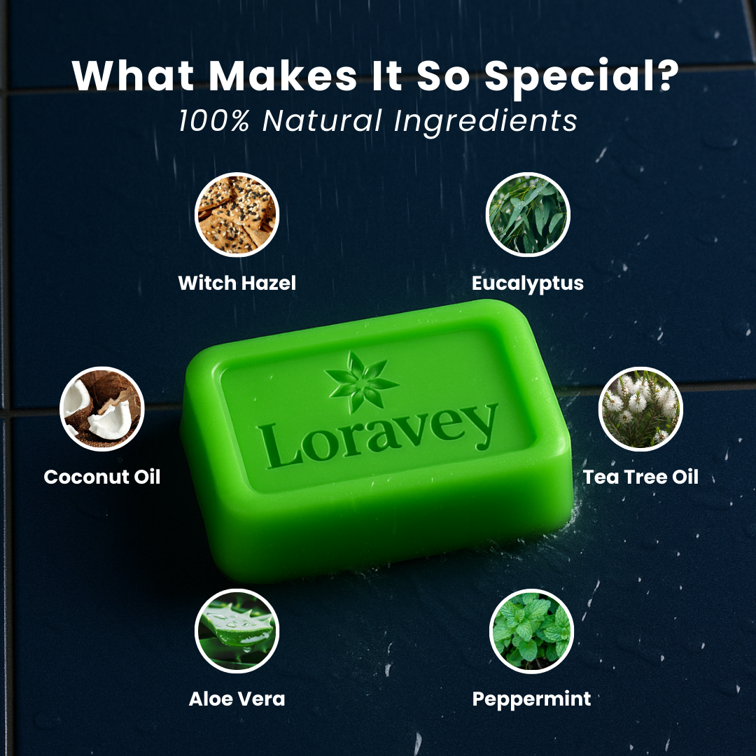 Loravey® AntiFungal Relief Soap Bar
