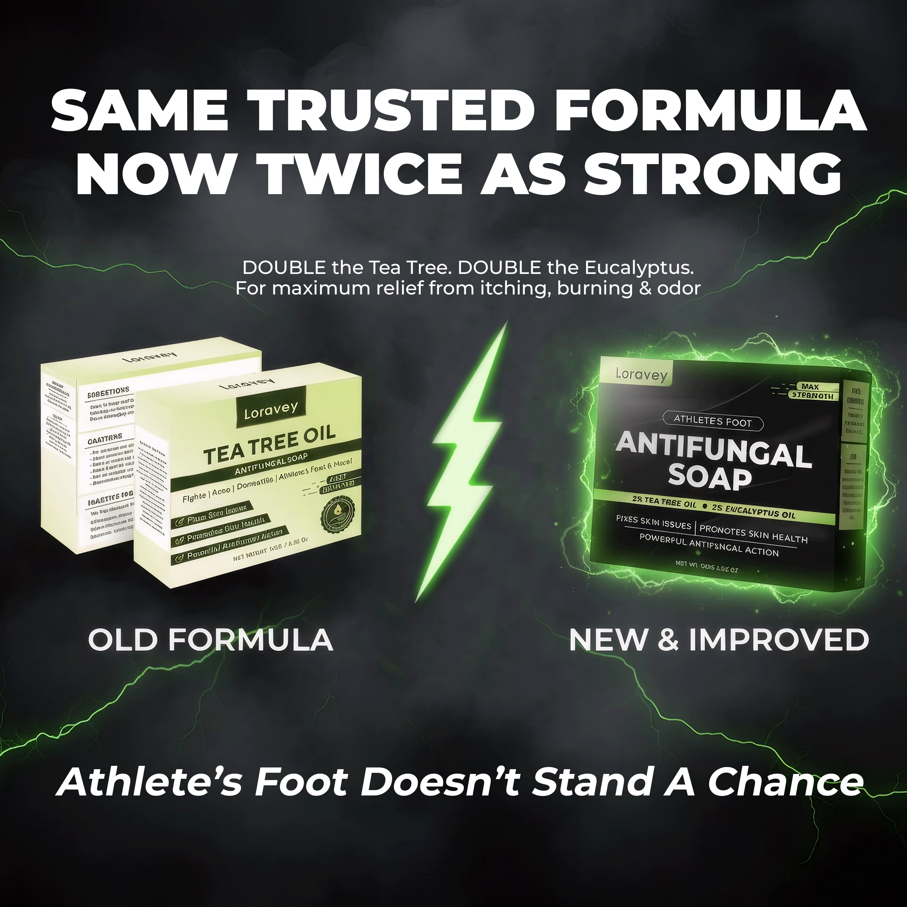 Loravey Maximum Strength Antifungal Soap