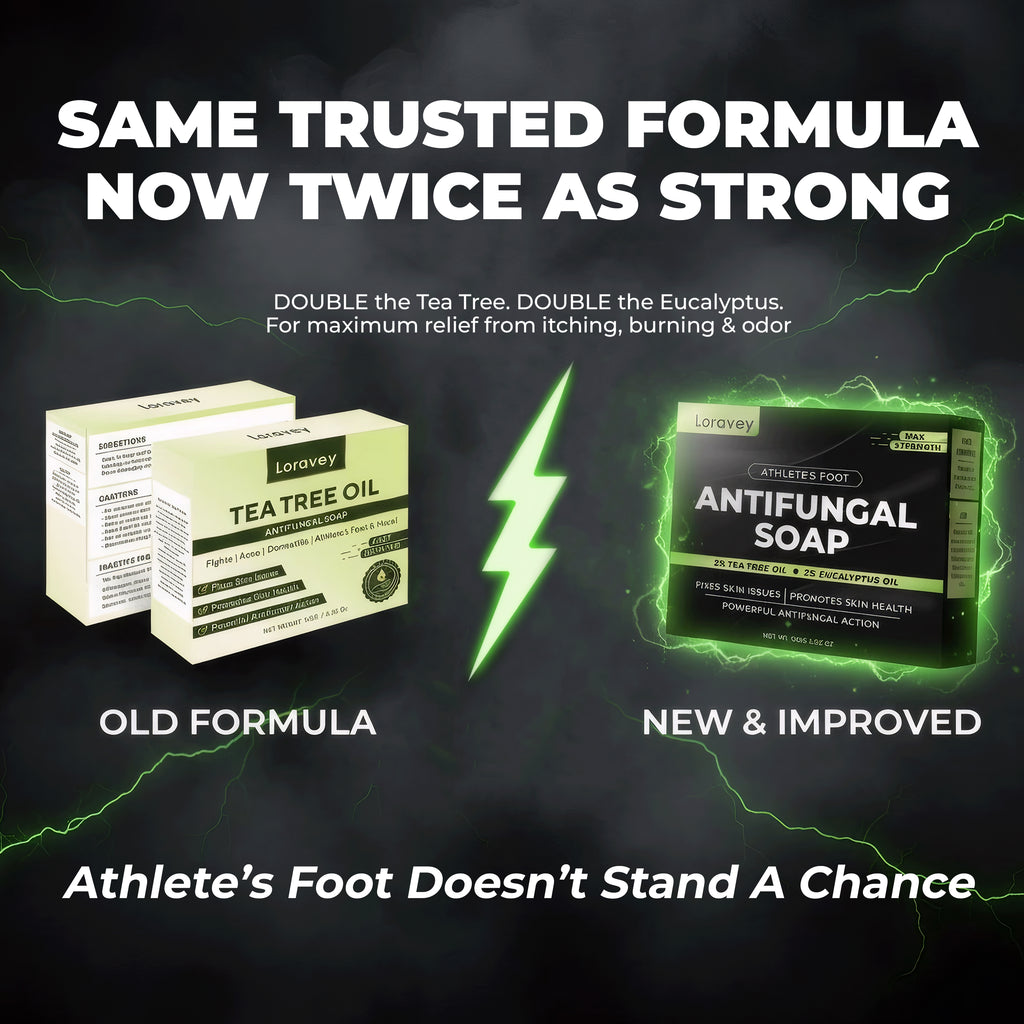 Loravey Maximum Strength Antifungal Soap