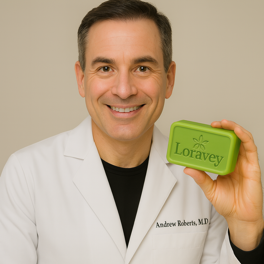 Loravey® AntiFungal Relief Soap Bar.