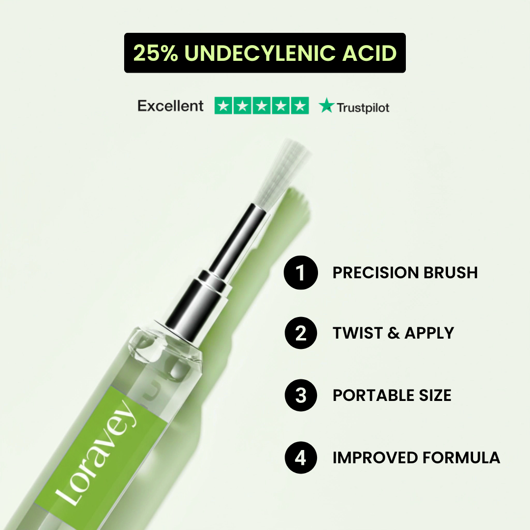 Loravey Nail Care Pen - 25% Undecylenic Acid