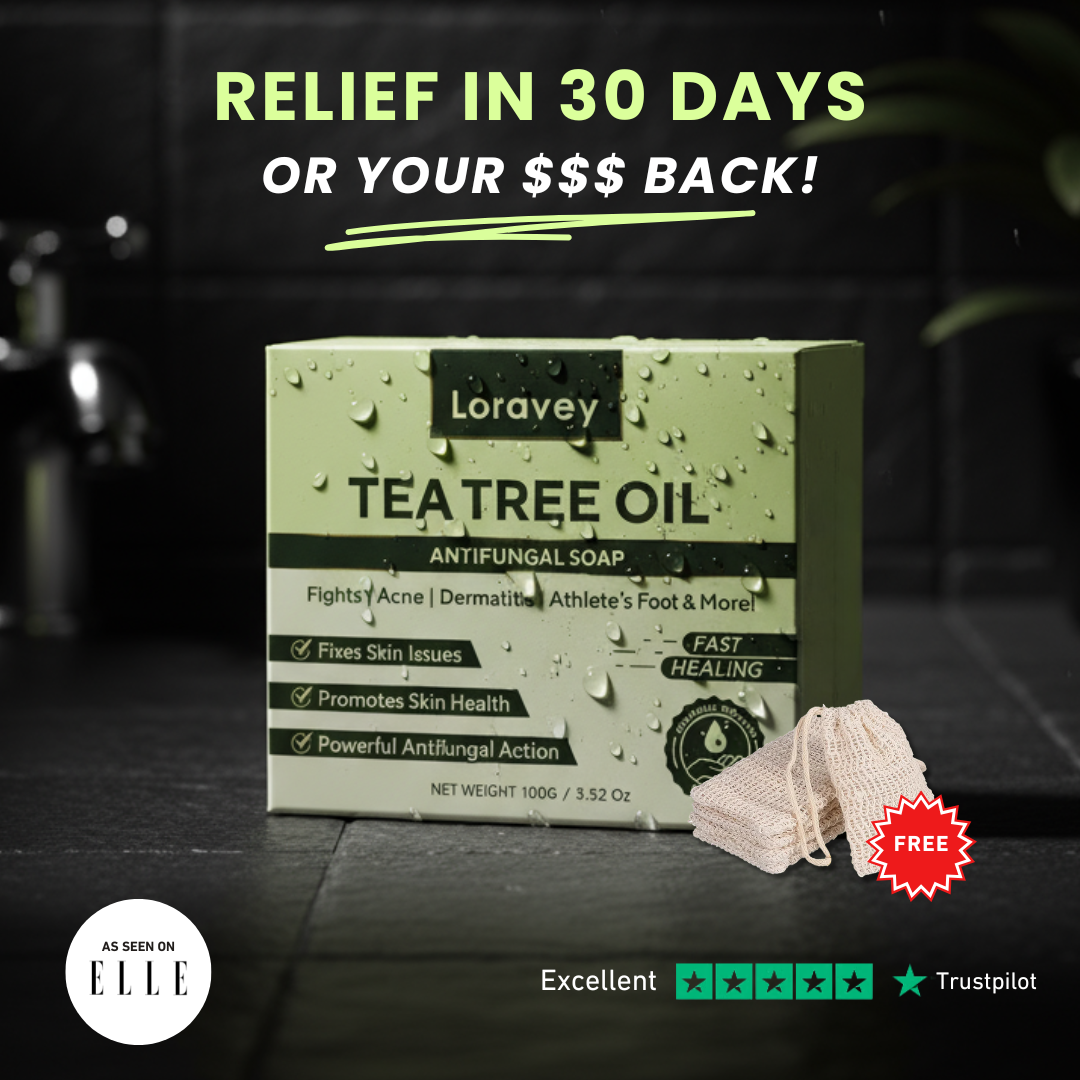 Loravey® Athlete's Foot Relief Soap Bar