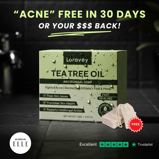 Loravey® AntiFungal Acne Soap Bar