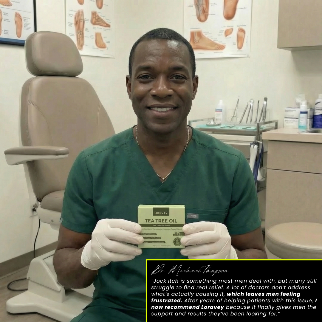 Loravey® Jock Itch Relief Soap Bar