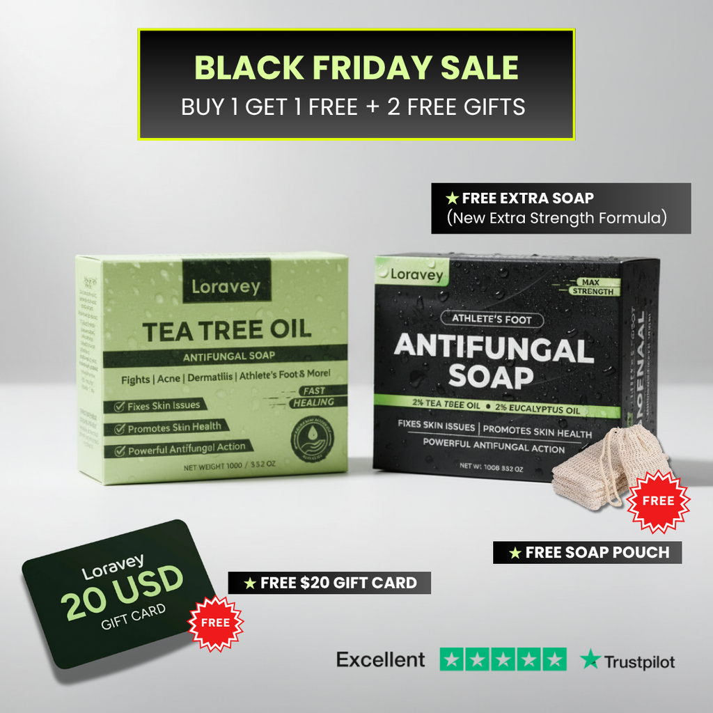 Loravey® AntiFungal Relief Soap Bar