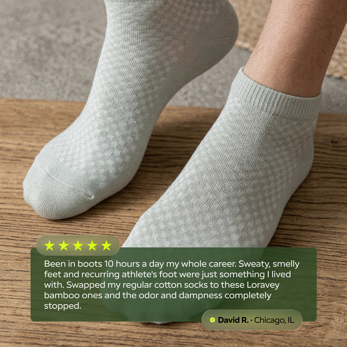 2x Bamboo Socks