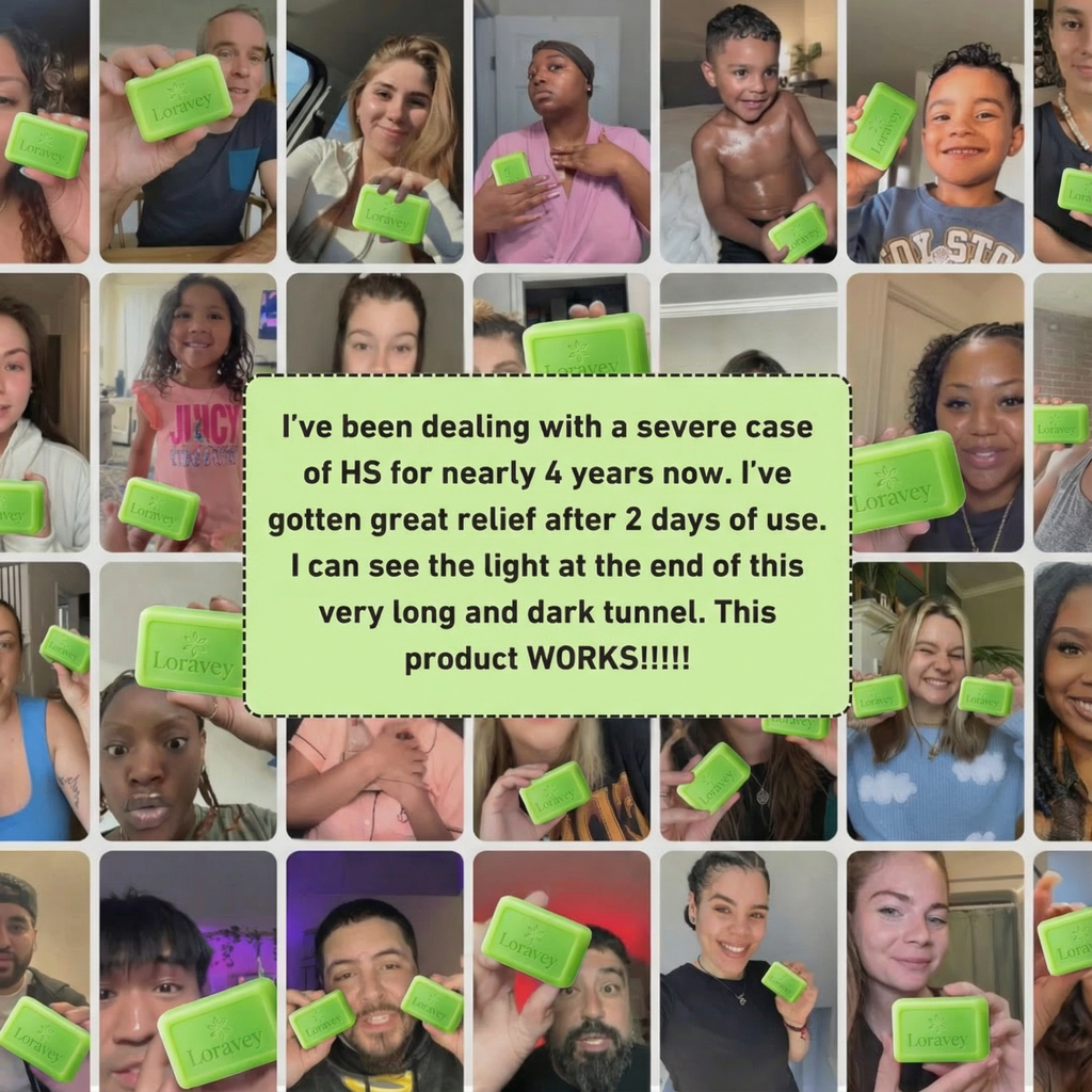 Loravey® Antimicrobial Relief Soap Bar